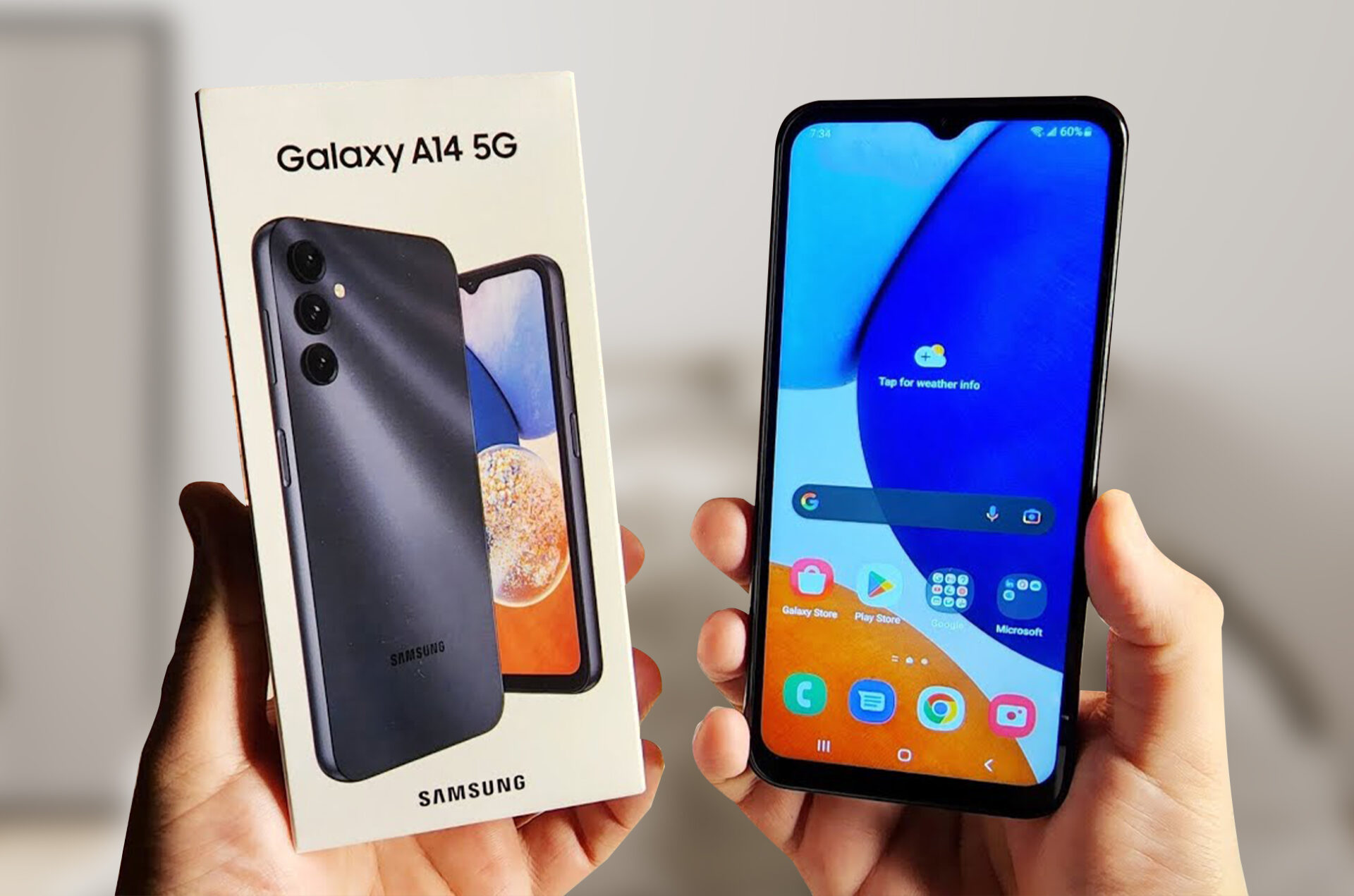 Samsung Galaxy A14 5G (5000 mAh Battery, 64 GB Storage) Price and features